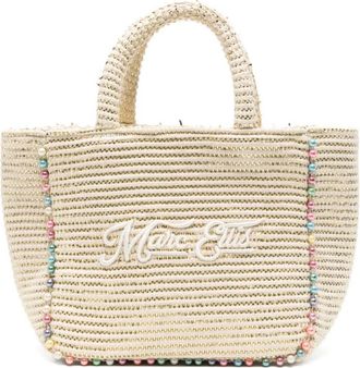 Marc Ellis Buby Sindy Tote - Dames - Shoppers - Beige - ONE Size - Polyester - Tassen