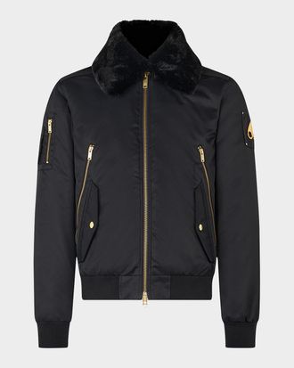 Moose Knuckles Men & apos;s Courville Bunny Bomber Jacket