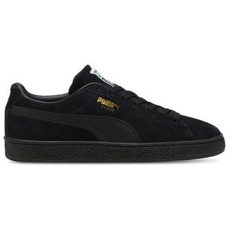 Puma Mens PUMA Suede Classic - Basketball Shoes Black/Black Size 10.0