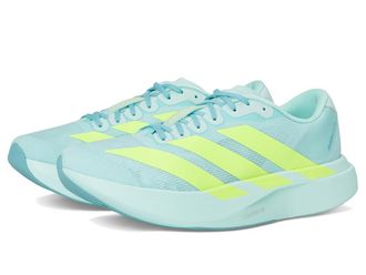 adidas adiZero Evo SL Running Womens Running Shoes Semi Flash Aqua/Lucid Lemon/Mint Ton : 5 B - Medium, Synthetic/Textile