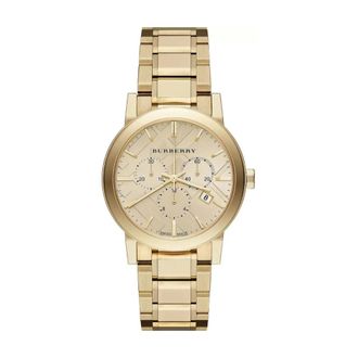 Burberry Accessoires, Heren, Geel, ONE Size, The City Chronograph