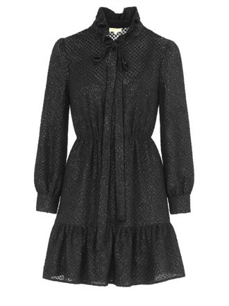 Michael Kors Halbtransparentes Minikleid