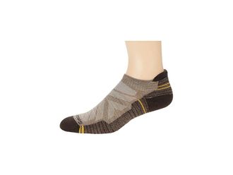 Smartwool Performance Hike Light Cushion Low Ankle Mens Crew Cut Socks Shoes Fossil : XL (Mens Shoe 12-14.5), Wool/Nylon/Mesh