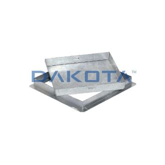 Dakota Sigillo zincato pesante 50x50 cm altezza cm. 5 a riempimento