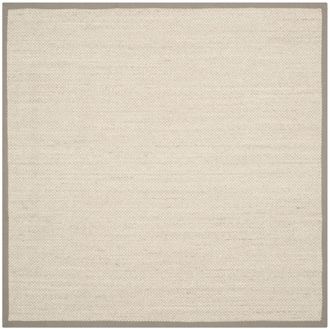 Safavieh Alfombra sisal m&aacute;rmol/caqui 122 x 122 cm