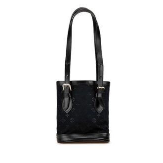 Louis Vuitton Pre-owned Bucket Bags, female, Black, Size: ONE SIZE Pre-owned Vintage Bucket Bag