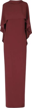 Alberta Ferretti Maxi Jurk - Dames - Maxi kleedjes - Rood - M - Kleedjes