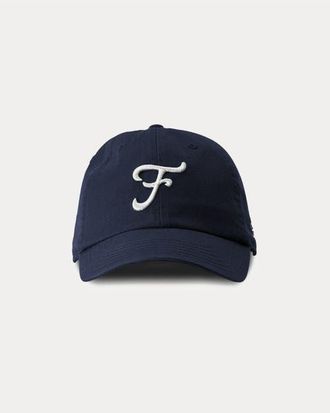 Fortela Chino Cotton Cap in Navy Blue at Nordstrom