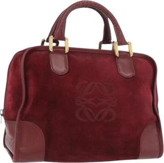 Loewe Pre-owned Handbags, female, Red, Size: ONE SIZE Pre-owned Hand Bag