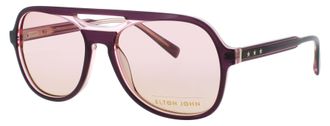Elton John Sunglasses Purple