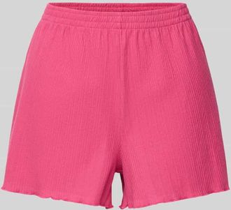 Jake*s Casual Relaxed Fit Pyjama-Shorts mit Strukturmuster in Pink, Größe XS