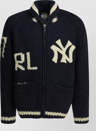 Polo Ralph Lauren new york yankees logo knit cardigan