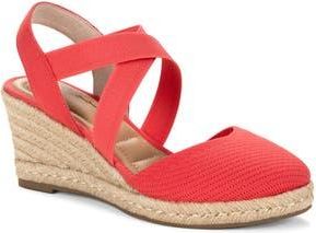 Me Too Stelle Espadrille Wedge Sandal in Salamander at Nordstrom Rack, Size 6.5