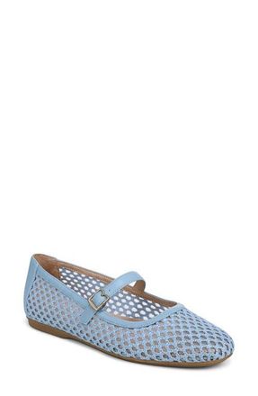 Dr. Scholls Wren Mesh Mary Jane Flat in Blue Sky at Nordstrom, Size 8.5