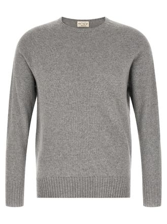 Maryya Grey Crew Neck Sweater
