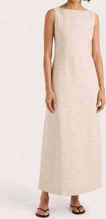 Faithfull The Brand Taylor Maxi Dress In Natural