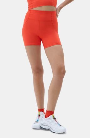 Halfdays Hattie Bike Shorts in Spritz at Nordstrom, Size X-Large