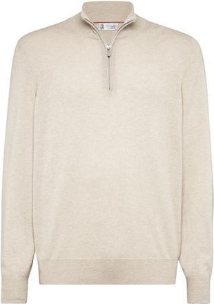 Brunello Cucinelli Cashmere sweater in Sand at Nordstrom, Size 58 It