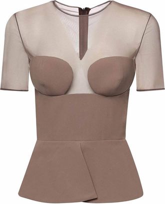 Nensi Dojaka Bustier Top