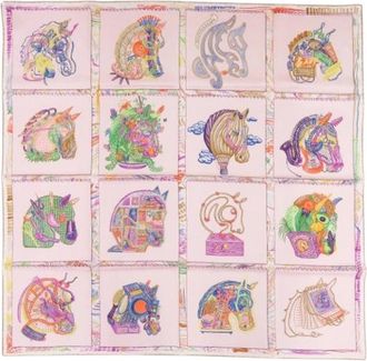 Herm&egrave;s Pre-owned Silk Scarf - - Pre-owned - Donna - Multicolore - ONE SIZE