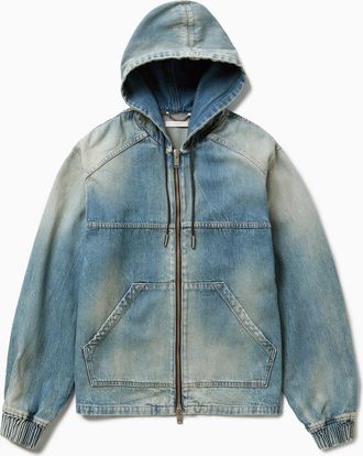 1989 STUDIO Blue Denim Zip Hoodie