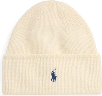 Polo Ralph Lauren Dames, Accessoires, Beige, Maat: ONE Size Wol