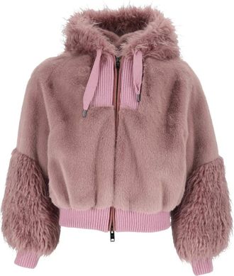 DIEGO M 26Im-D343 Bomber - Dames - Jassen - Paars - Maat: XS
