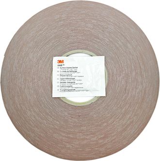 OEM Cinta Adhesiva De Doble Cara 3m Vhb Con Pa&ntilde;o De Limpieza, 15 Mm &times; 33 M