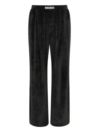 LGN Louis Gabriel Nouchi velvet wide trousers - Grey