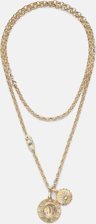 Foundrae Infinite Gratitude & New Beginnings 18kt gold necklace with diamonds
