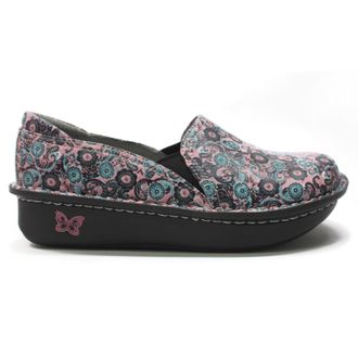 Alegria Debra Leather Womens Slip On Shoes - Freely - Size:UK 6.5