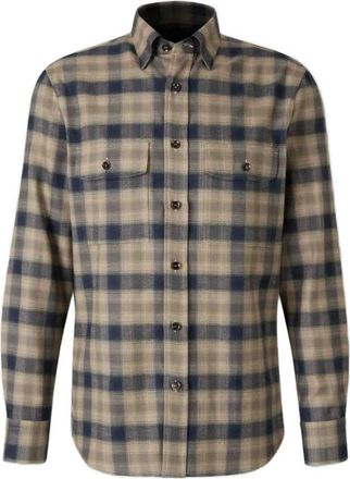 Brioni Camicia in flanella - Toni neutri