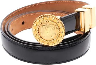 Louis Vuitton Cintura con fibbia logo 2006 - Nero