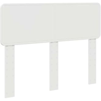 vidaXL Headboard Gloss White 120 cm Engineered wood vidaXL