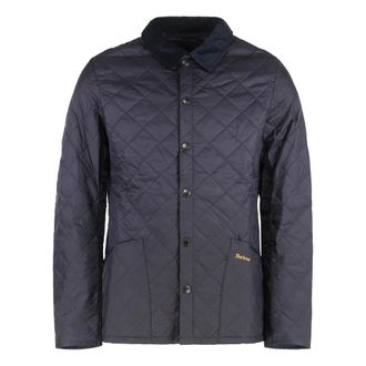 Barbour Heritage Liddesdale Quilted Jacket - Heren - Zomerjassen - Blauw - XL - Katoen - Jassen