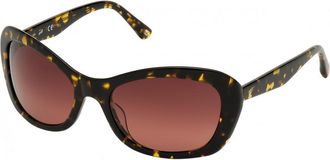 Web Eyewear Womens WE0289-5652F WE0289 56 5652F Sunglasses - Brown - One Size