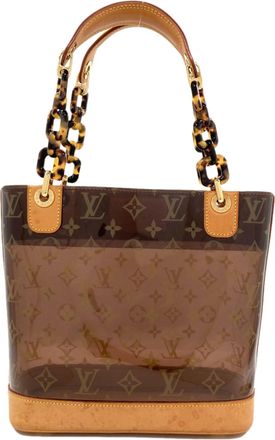 Louis Vuitton Monogram Pvc Leather Tote Bag (Pre-Owned)
