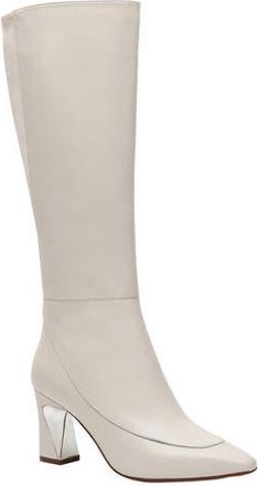 Linea Paolo Jaime Tall Boot in Cream at Nordstrom Rack, Size 9.5