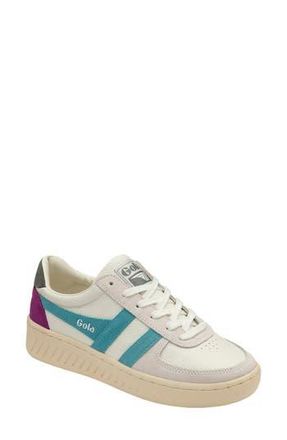 Gola Classics Grandslam Trident Sneaker in White/Ocean/Ash at Nordstrom Rack, Size 6
