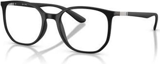 Ray-Ban 50mm Irregular optical glasses in Black at Nordstrom