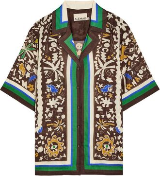 Alemais Alemais Maroc Printed Woven Shirt - Multicoloured - 16 (UK16 / XL)