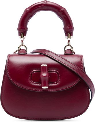 Gucci Pre-owned Gucci Mini Calfskin Bamboo Night Ladies UUKUAK0S54PZDJ9V