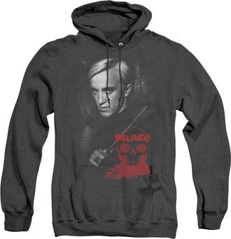 Gildan Harry Potter Draco Portrait Adult Heather Hoodie / Hooded Sweatshirt