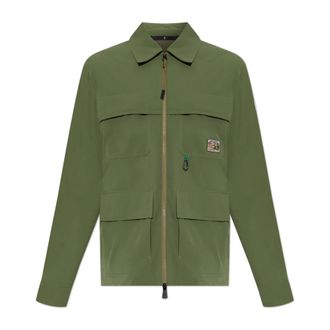Moncler Casual Shirts, male, Green, Size: 2XL Day-Namic Shirt
