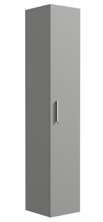 Badplaats Armario De Ba&ntilde;o Pluto 30 X 30 X 150 Cm - Gris Mate - Armario Col