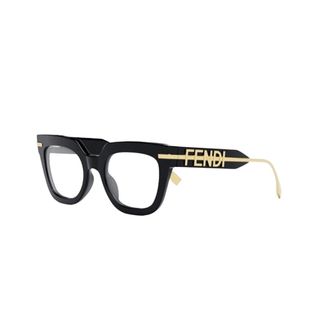 Fendi graphy Glasses - female - Fendi - Glasses - Black - 50 MM - Accessories
