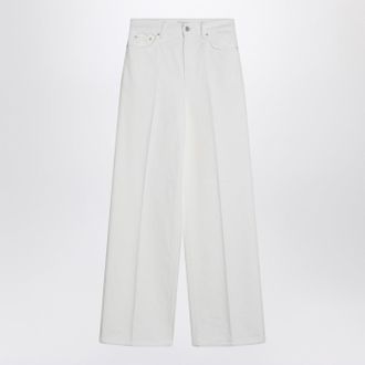Toteme Pantalone bianco in cotone organico