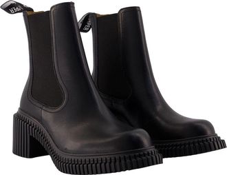 Camper Womens Noray Ankle Boots - Camper Leather Black Cowhide Shoes Ankle-Boots