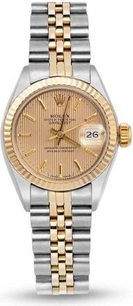 Rolex Pre-owned Rolex Datejust Automatic Chronometer Champagne Dial Ladies Watch 79173 CSJ