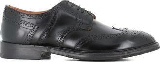 Alberto Ivan shoes - men - Leather/Calf Leather/Rubber - 42.5 - Black